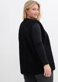 Vesta z medvídkového flísu, bonprix