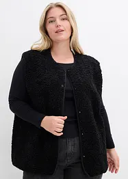 Vesta z medvídkového flísu, bonprix