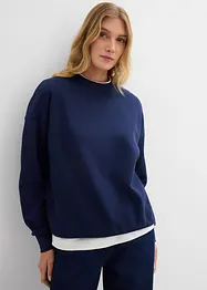 Oversize mikina z čisté organické bavlny, bonprix
