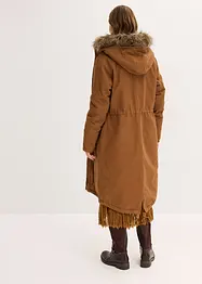 Vatovaná dlouhá parka, bonprix