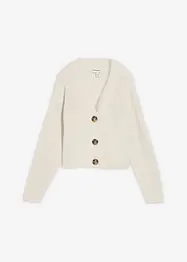 Kabátek ze silnější pleteniny z čisté bavlny, bonprix