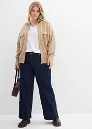 Oversize pletený kabátek, bonprix