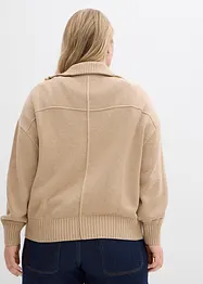 Oversize pletený kabátek, bonprix