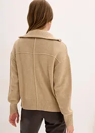 Oversize pletený kabátek, bonprix