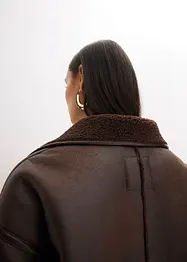 Bunda z umělé jehněčí kožešiny, bonprix