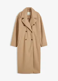 Oversize kabát s vlněným vzhledem, bonprix