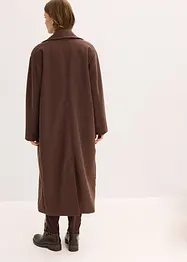 Oversize vlněný kabát, bonprix