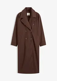 Oversize vlněný kabát, bonprix
