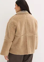 Bunda z medvídkového flísu, bonprix