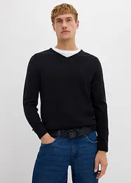 Svetr z jemné pleteniny s luxusní merino vlnou, bonprix
