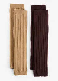Návleky na nohy (2 páry v balení), bonprix