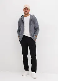 Mikina s kapucí a zipem, bonprix