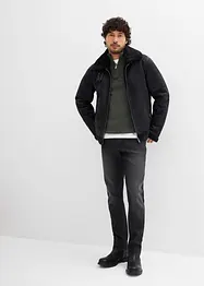 Lehké strečové džíny Slim Fit, Straight, bonprix
