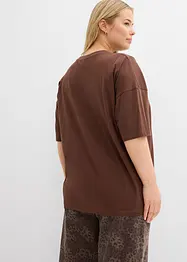 Oversize tričko z čisté organické bavlny, bonprix