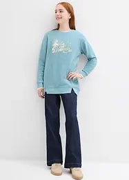 Oversize mikina z čisté organické bavlny, bonprix