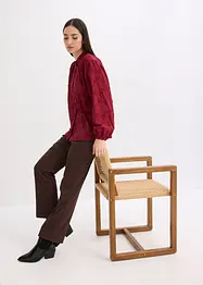 Halenka bez zapínání, z čisté bavlny, bonprix