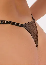 Tanga string z třpytivého materiálu, bonprix