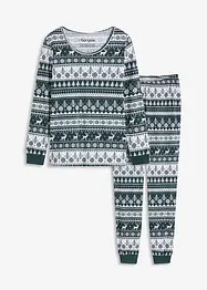 Pyžamo z čisté organické bavlny, bonprix