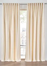 Neprůhledný závěs z měkké žinylky (1 ks v balení), bonprix