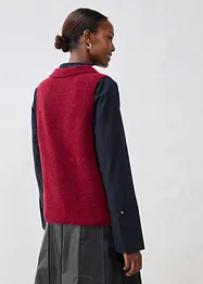 Svetr bez rukávů s vlnou alpaka, bonprix