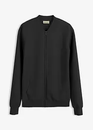 Mikina se zapínáním na zip, z materiálu scuba, bonprix