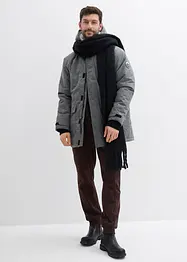 Funkční outdoor parka s medvídkovým flísem, bonprix
