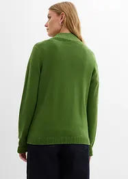 Pletený kabátek z čisté organické bavlny, bonprix