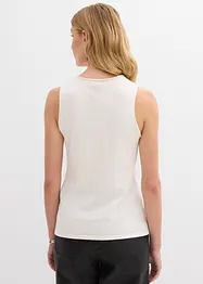 Pletený top z čisté bavlny, bonprix