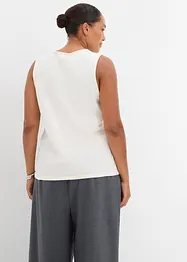 Pletený top z čisté bavlny, bonprix