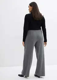 Pletené kalhoty z měkké směsi s kašmírem, bonprix