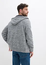 Mikina s kapucí a s medvídkovou podšívkou, bonprix