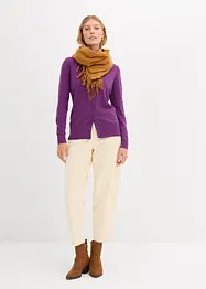 Kabátek z jemné pleteniny, s knoflíkovou lištou, bonprix