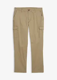 Strečově cargo termokalhoty Regular Fit, Straight, bonprix