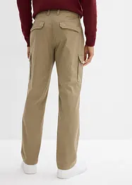 Strečově cargo termokalhoty Regular Fit, Straight, bonprix