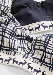 Podprsenka bez kostic, s bavlnou (2 ks v balení), bonprix