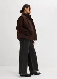 Džíny Wide Leg, Mid Waist, plná délka, bonprix