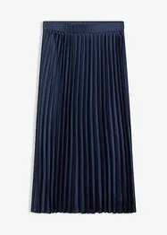 Plisovaná sukně z jemného saténu, bonprix