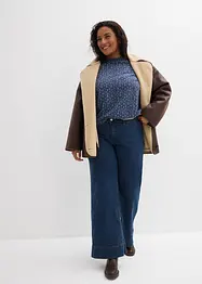 Tunika ze splývavé viskózy, bonprix