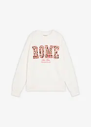 Oversize mikina z čisté organické bavlny, bonprix
