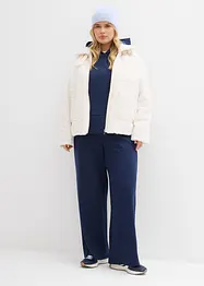 Bunda z umělé kožešiny z plyšového flísu, bonprix