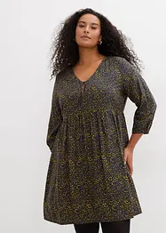 Tunikové šaty ze splývavé viskózy, bonprix