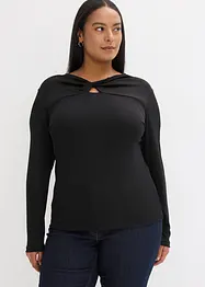 Žebrované triko, bonprix