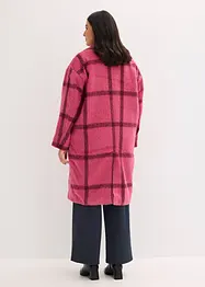 Oversize kabát s vlněným vzhledem, bonprix