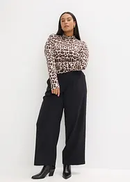 Tričko s dlouhým rukávem z měkké směsi s viskózou, bonprix