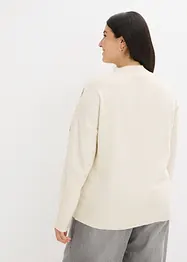 Oversized svetr s pajetkami, bonprix
