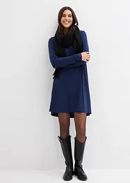 Šaty ze splývavé viskózové směsi, bonprix