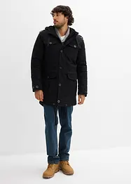 Parka s plyšovou podšívkou, bonprix