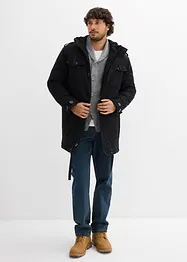 Parka s plyšovou podšívkou, bonprix