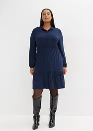 Žerzejové šaty z jemné směsi s viskózou, bonprix