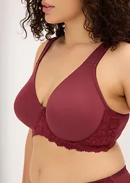 Hladká podprsenka s polstrovanými ramínky, bonprix